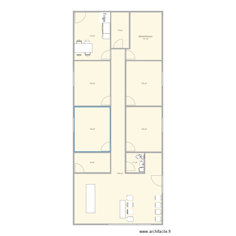Clinique 880 SJB. Plan de 0 pièce et 0 m2