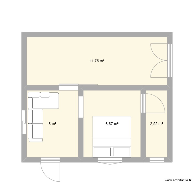 kabir. Plan de 0 pièce et 0 m2