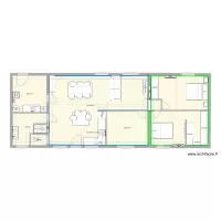 plan  maison derri&egrave;re 