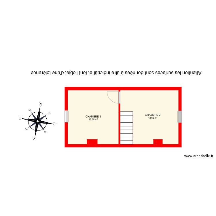 BI 6550 ETAGE 2 o. Plan de 0 pièce et 0 m2