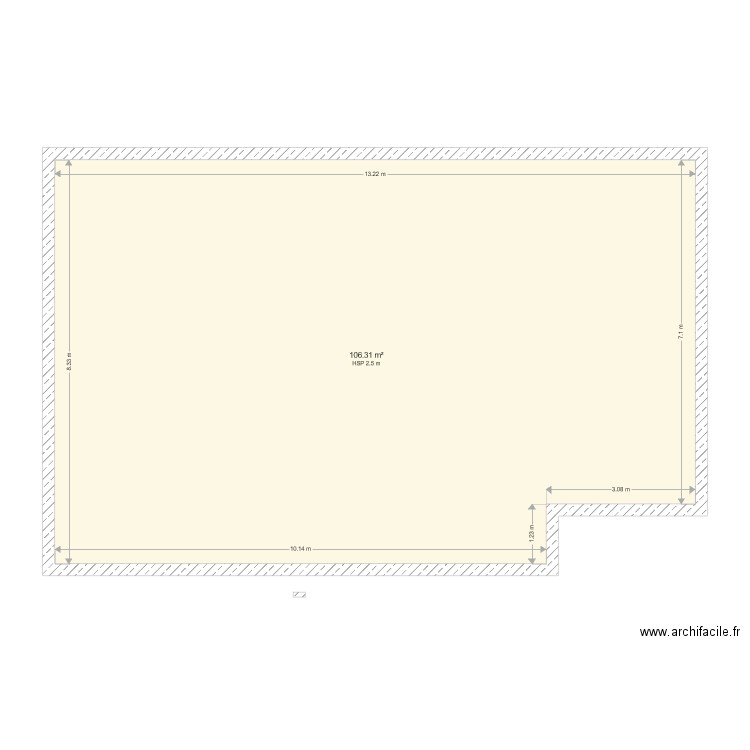 sous sol 41. Plan de 0 pièce et 0 m2