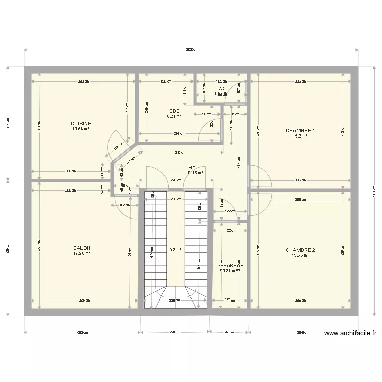 Beni messous. Plan de 
