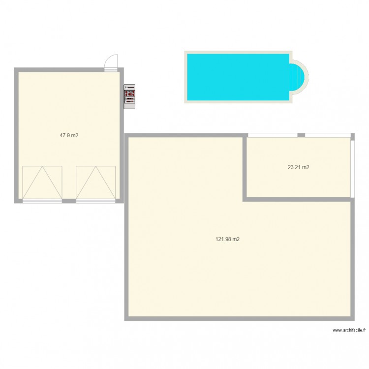  garage 3. Plan de 0 pièce et 0 m2