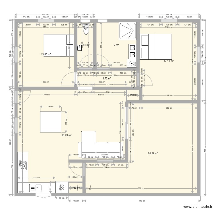 125. Plan de 0 pièce et 0 m2