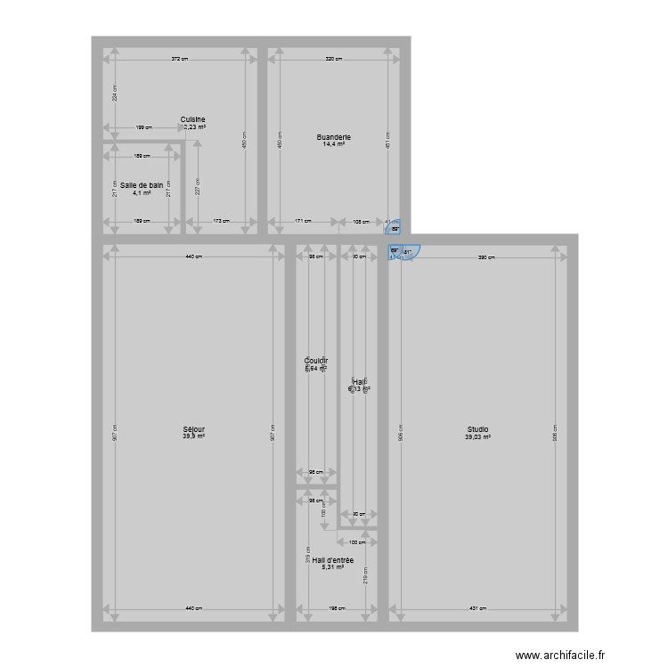 Rez de chaussée. Plan de 0 pièce et 0 m2