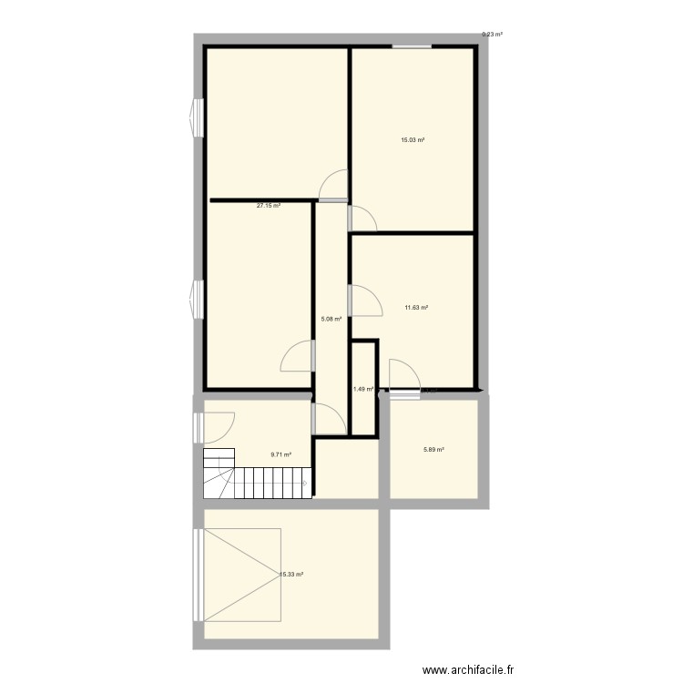 Appart montauban bas . Plan de 0 pièce et 0 m2