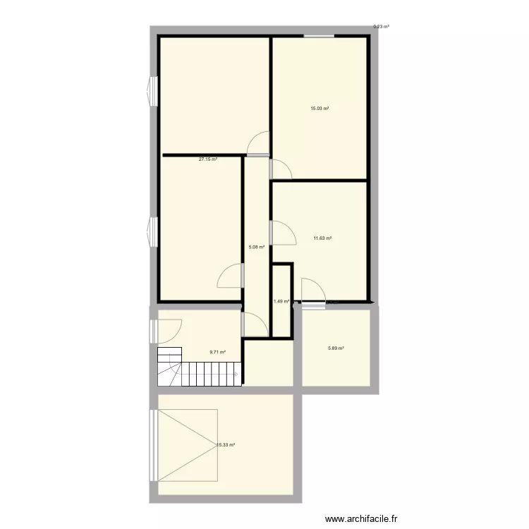 Appart montauban bas . Plan de Appart montauban bas . Plan de