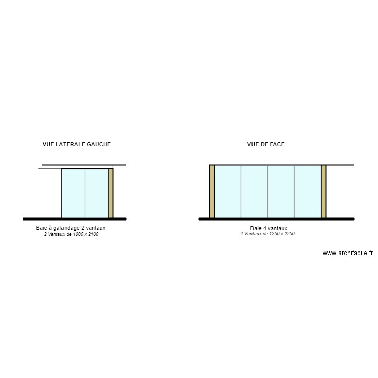 GASSER Arielle. Plan de 5 pièces et 16 m2