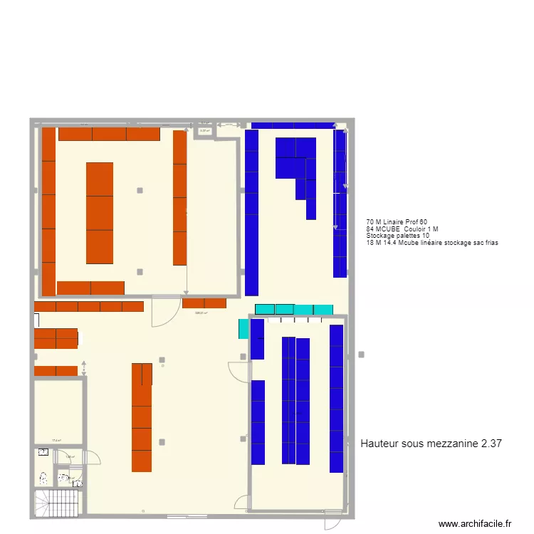 IVRY SUPERBAM MG. Plan de 