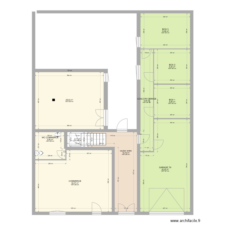 LIBERTE RDC PROJET T3 270521. Plan de 0 pièce et 0 m2