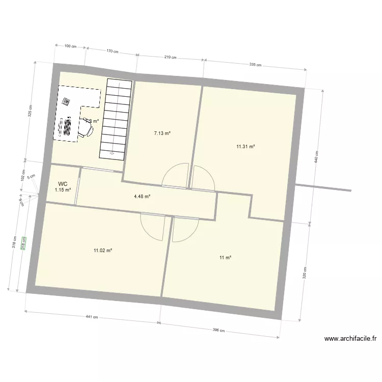 maison2. Plan de 