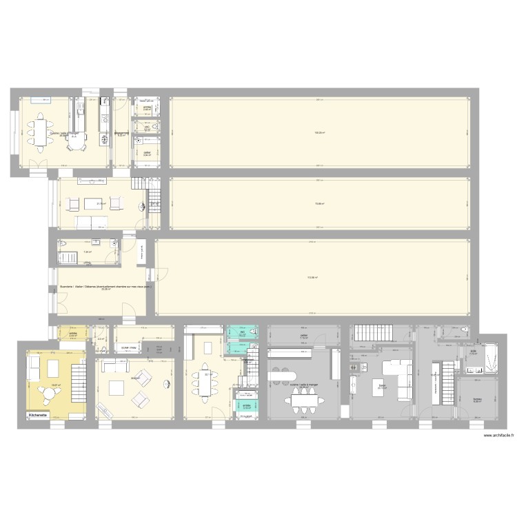 mignovillard entr&eacute;e nord version 4. Plan de 0 pièce et 0 m2