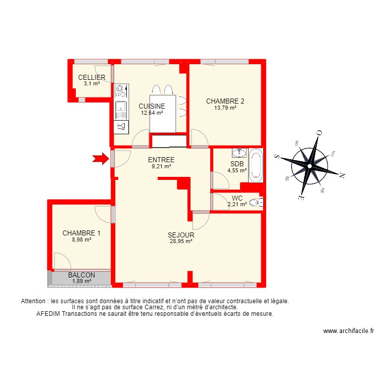 BI13465 . Plan de 0 pièce et 0 m2