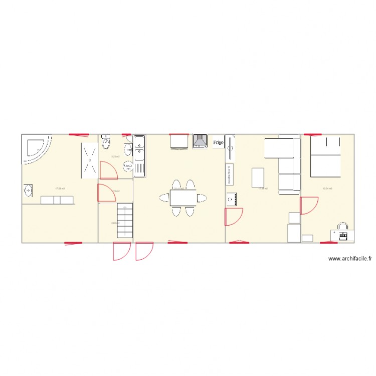 Saulchoy RDC. Plan de 0 pièce et 0 m2