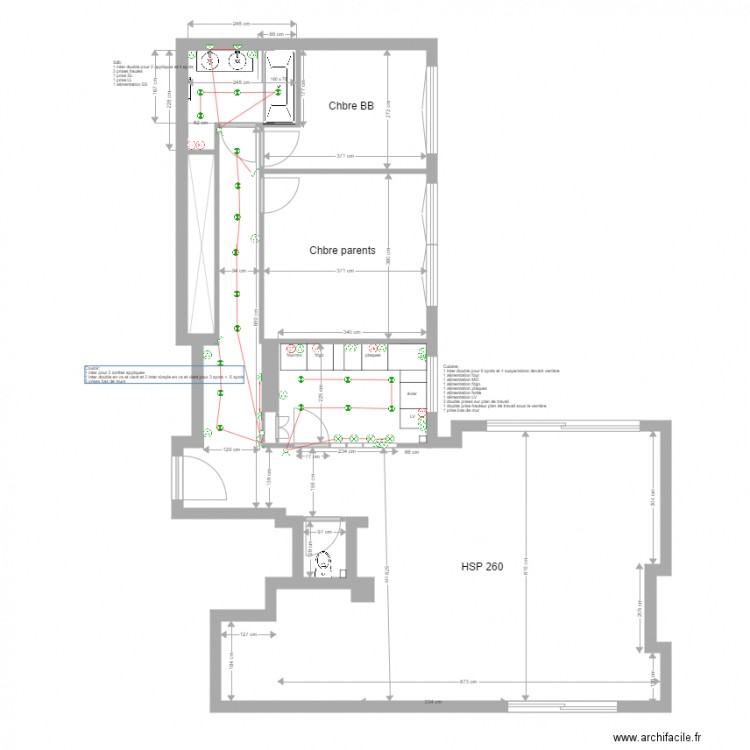 Plan électrique SELLE 6 juin. Plan de 0 pièce et 0 m2