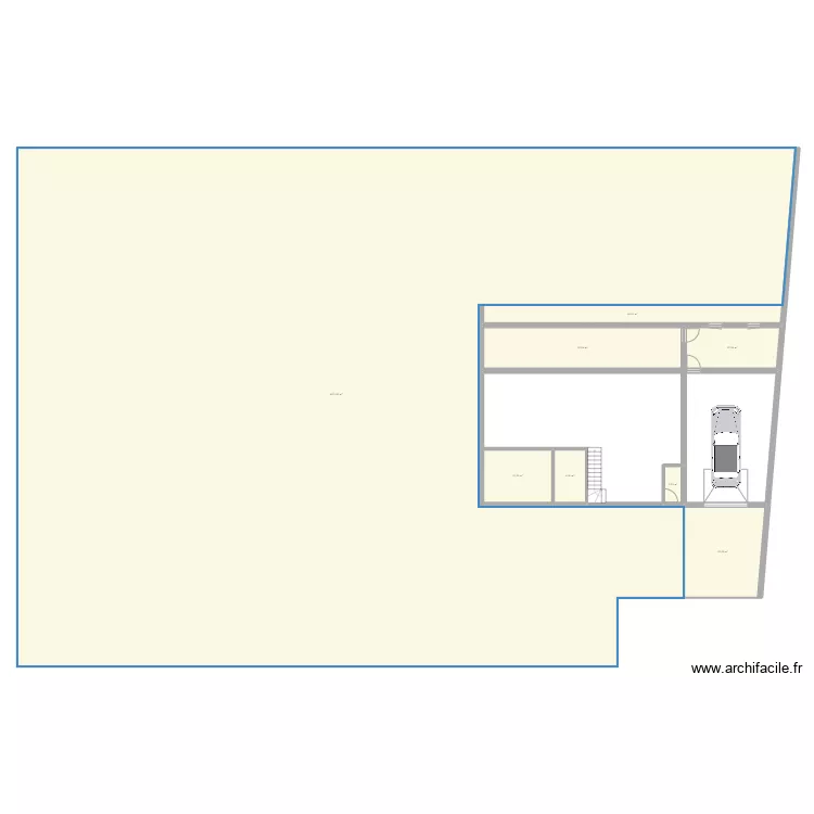 Projet maison persan. Plan de 
