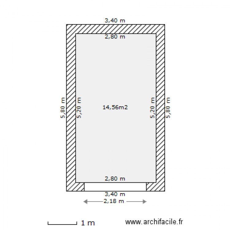 Garage n° 146. Plan de 0 pièce et 0 m2