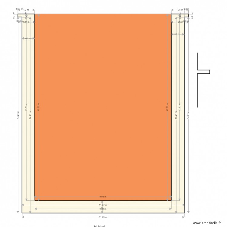 la boussole. Plan de 0 pièce et 0 m2