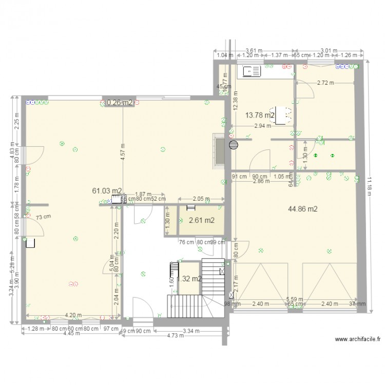 Plan1 elec. Plan de 0 pièce et 0 m2