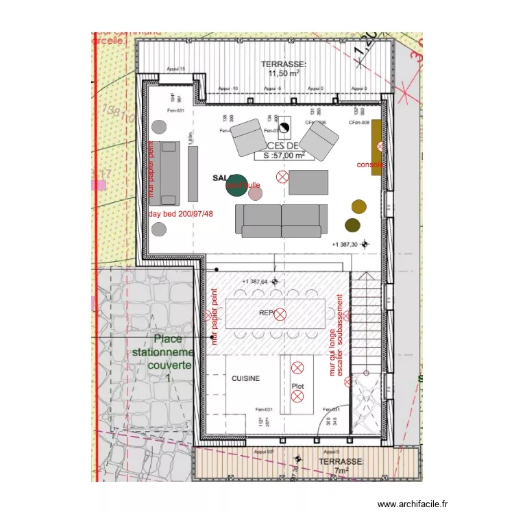 plan salon st martin . Plan de 