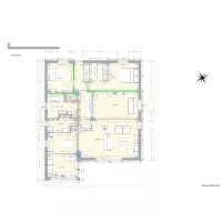 maison  avec cuisine inf &agrave; 9m2