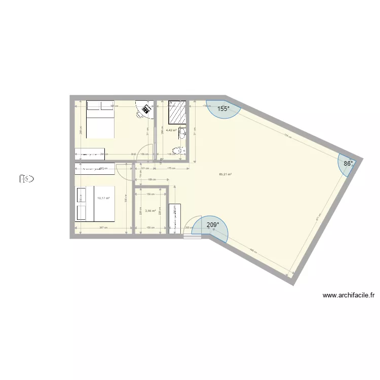 80m en angle 01. Plan de 80m en angle 01. Plan de