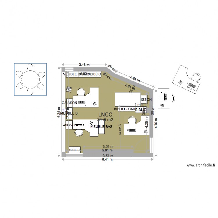 LNCC P2. Plan de 0 pièce et 0 m2