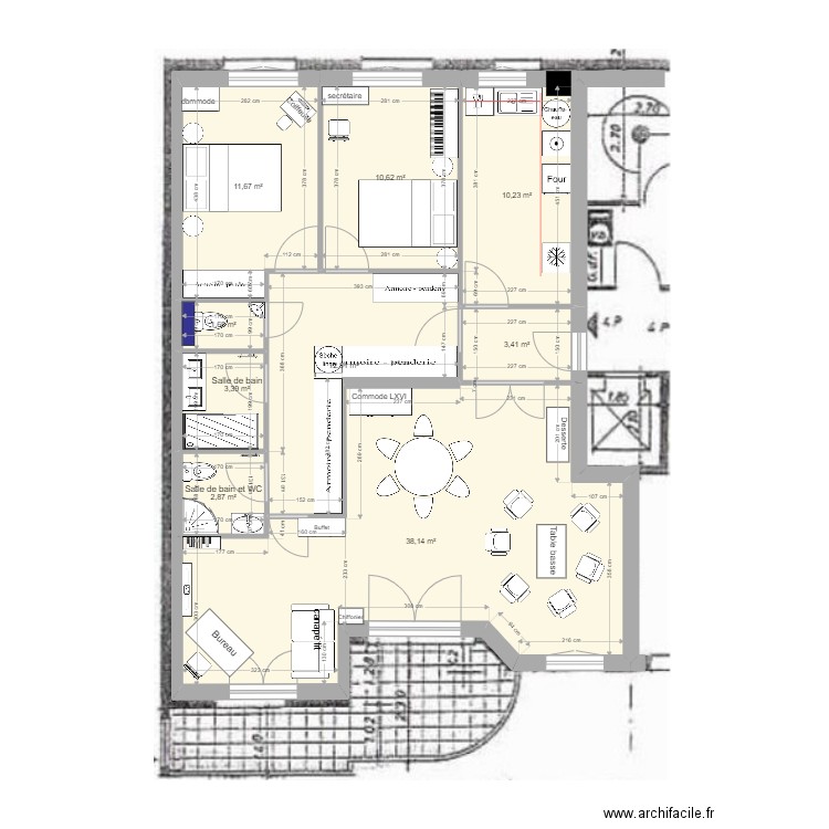 8 Chateaudun v2. Plan de 0 pièce et 0 m2