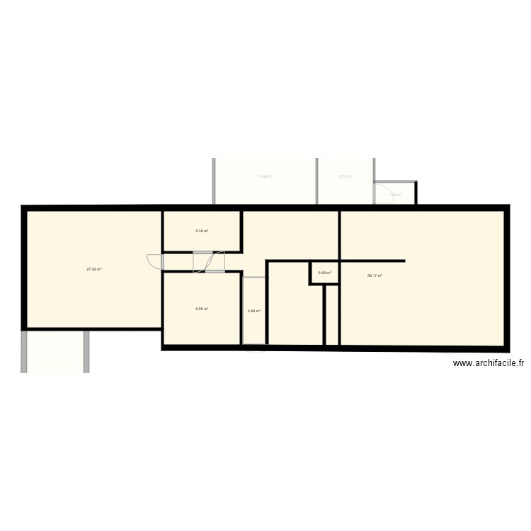 Maison. Plan de 0 pièce et 0 m2