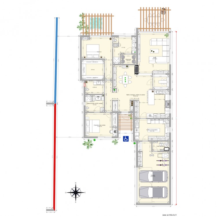  version du 28 janvier maison seule 2016. Plan de 0 pièce et 0 m2