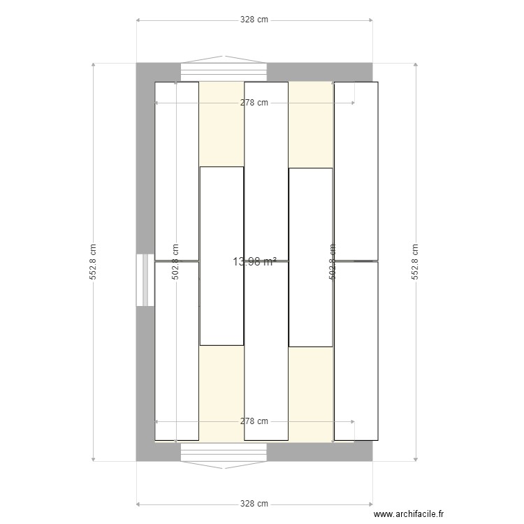 plancher salle de bain etage. Plan de 0 pièce et 0 m2