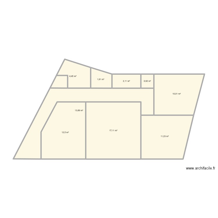 maison manliere. Plan de 0 pièce et 0 m2