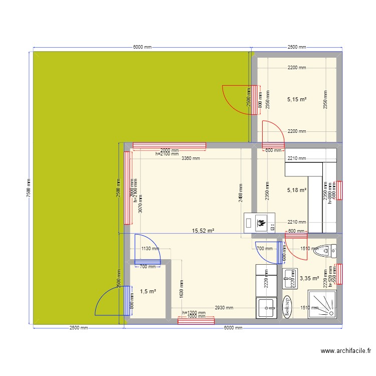 Новинки 2. Plan de 0 pièce et 0 m2