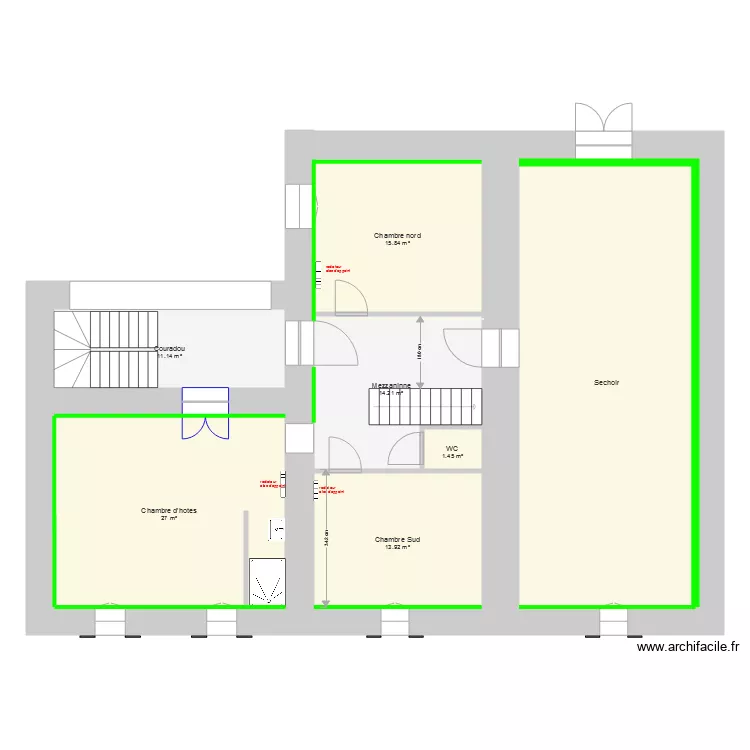 Rocles 1er Isolation. Plan de Rocles 1er Isolation. Plan de