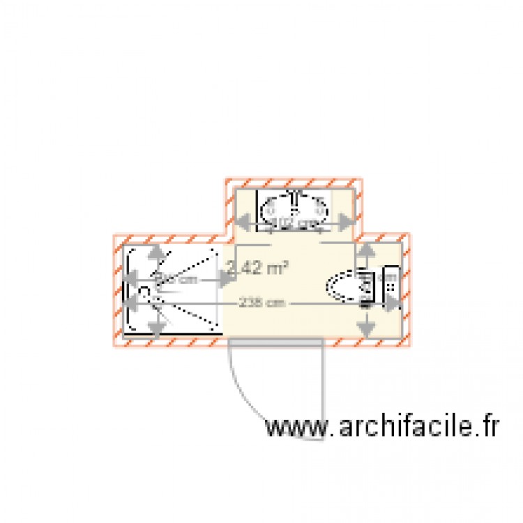 FOUGEOT PROSPERE. Plan de 0 pièce et 0 m2