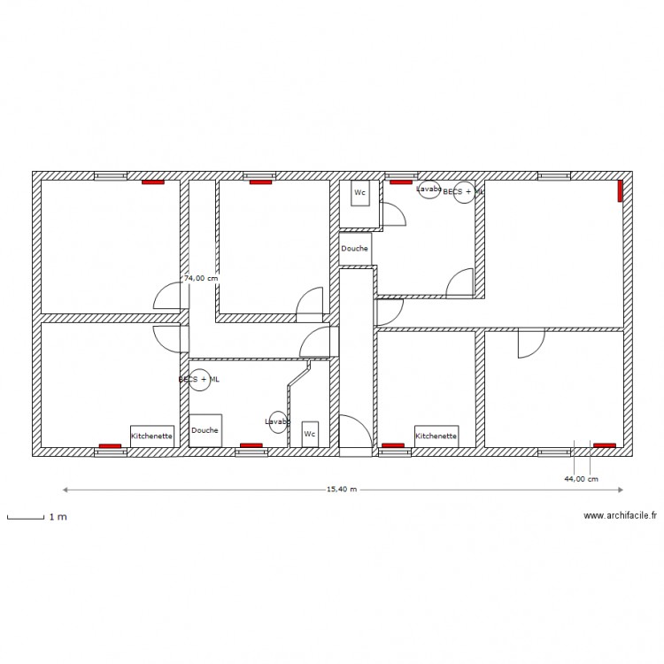 SCi lassot r 1. Plan de 0 pièce et 0 m2