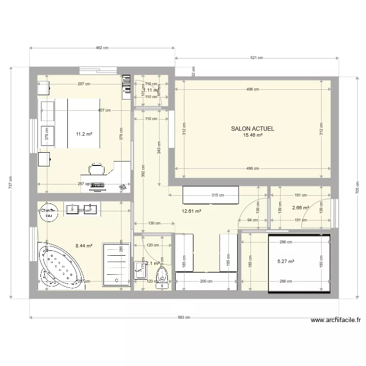 agrandissement Mezière 2. Plan de agrandissement Mezière 2. Plan de
