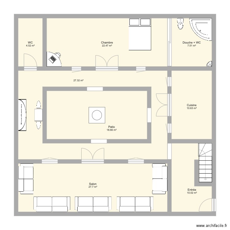 Riyad. Plan de 0 pièce et 0 m2