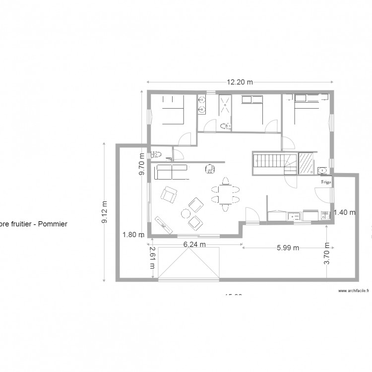 Projet 2ter mod. Plan de 0 pièce et 0 m2