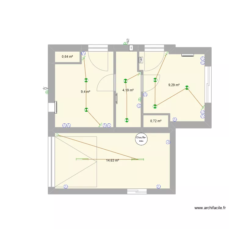 ROUX STUDIO. Plan de 