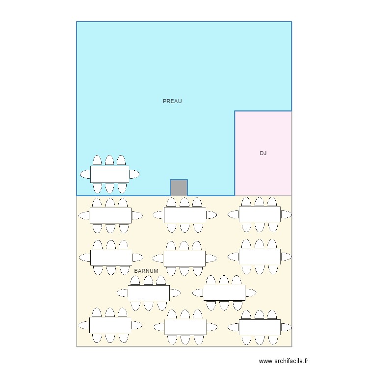 Cécile & Clément. Plan de 0 pièce et 0 m2