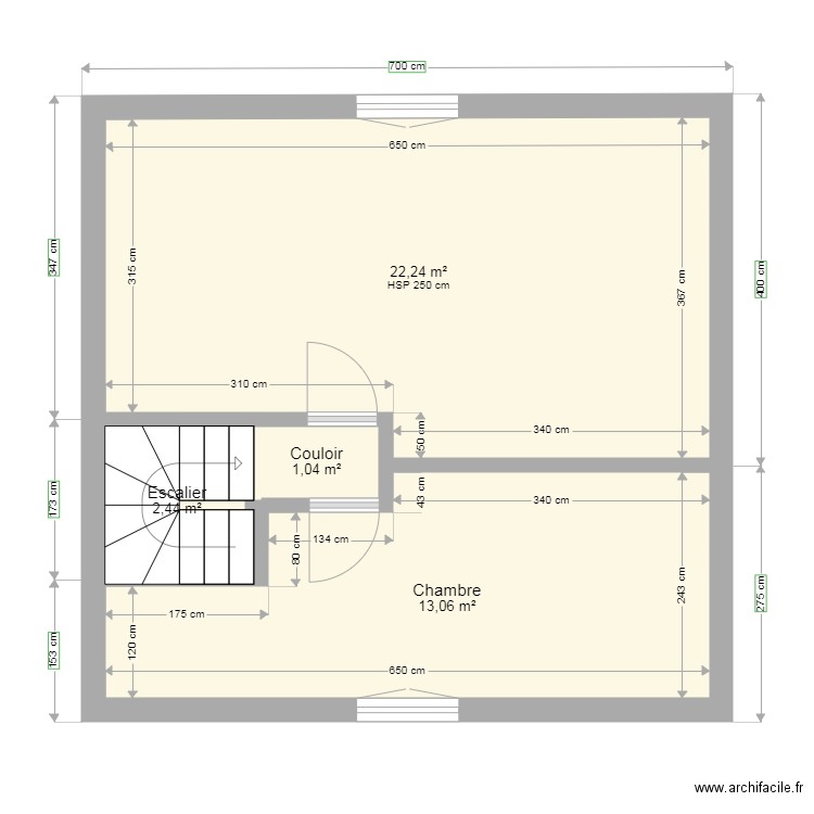 Maison 1 etage. Plan de 0 pièce et 0 m2