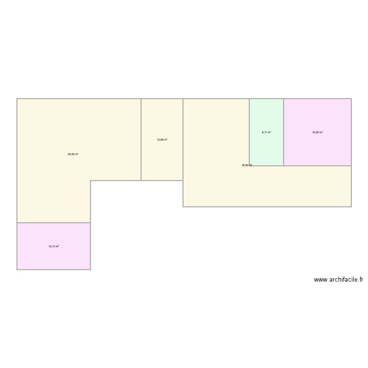 maison de la plage 2. Plan de 6 pièces et 135 m2