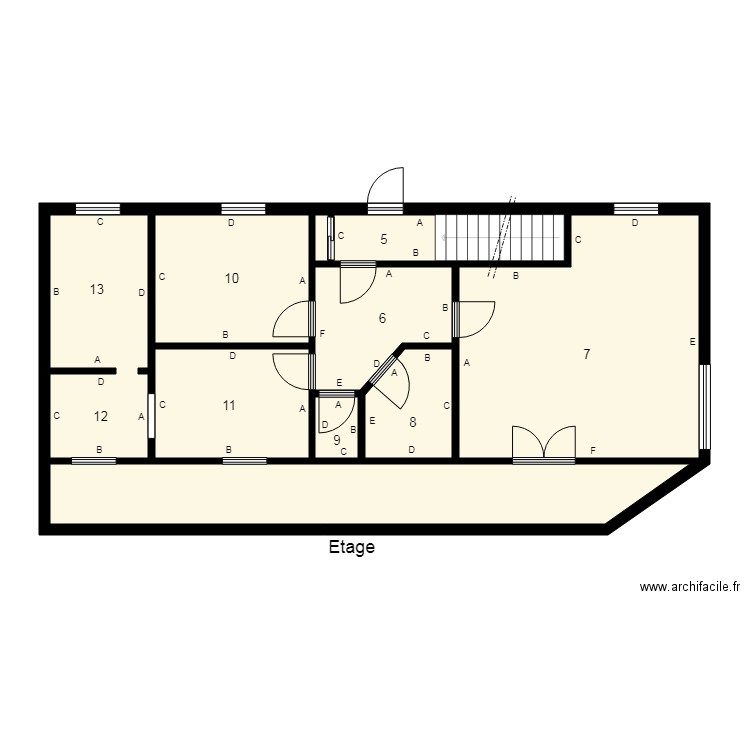 184678 BONNESSEUR Plomb. Plan de 0 pièce et 0 m2