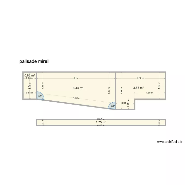 villa plalis dubuc. Plan de 