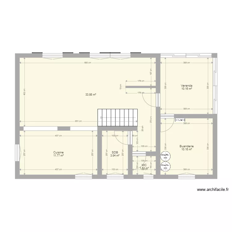 MaisonVide. Plan de 