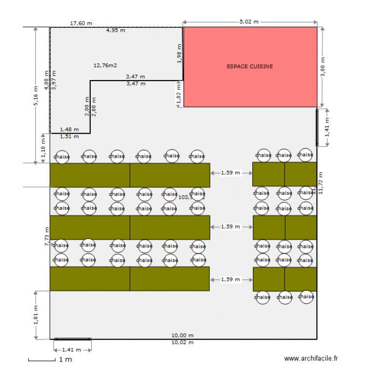 SALON DU BIEN ETRE - ESPACE RESTAURATION. Plan de 0 pièce et 0 m2