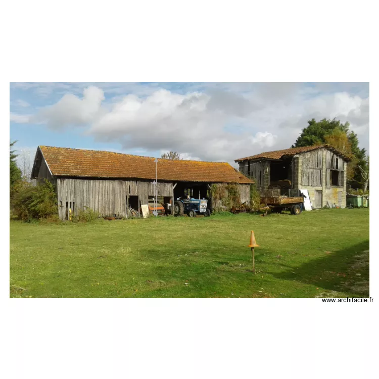 grange. Plan de grange. Plan de