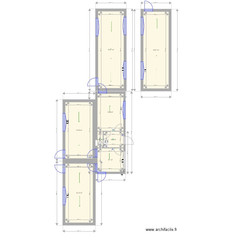 Centre Andre Focant 8m test 2. Plan de 0 pièce et 0 m2