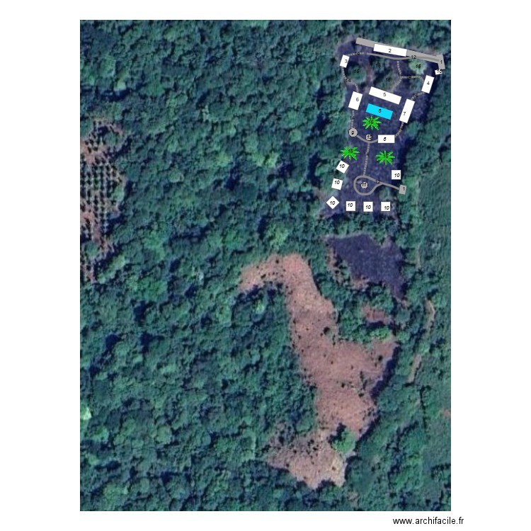 PROJET 5000. Plan de 0 pièce et 0 m2